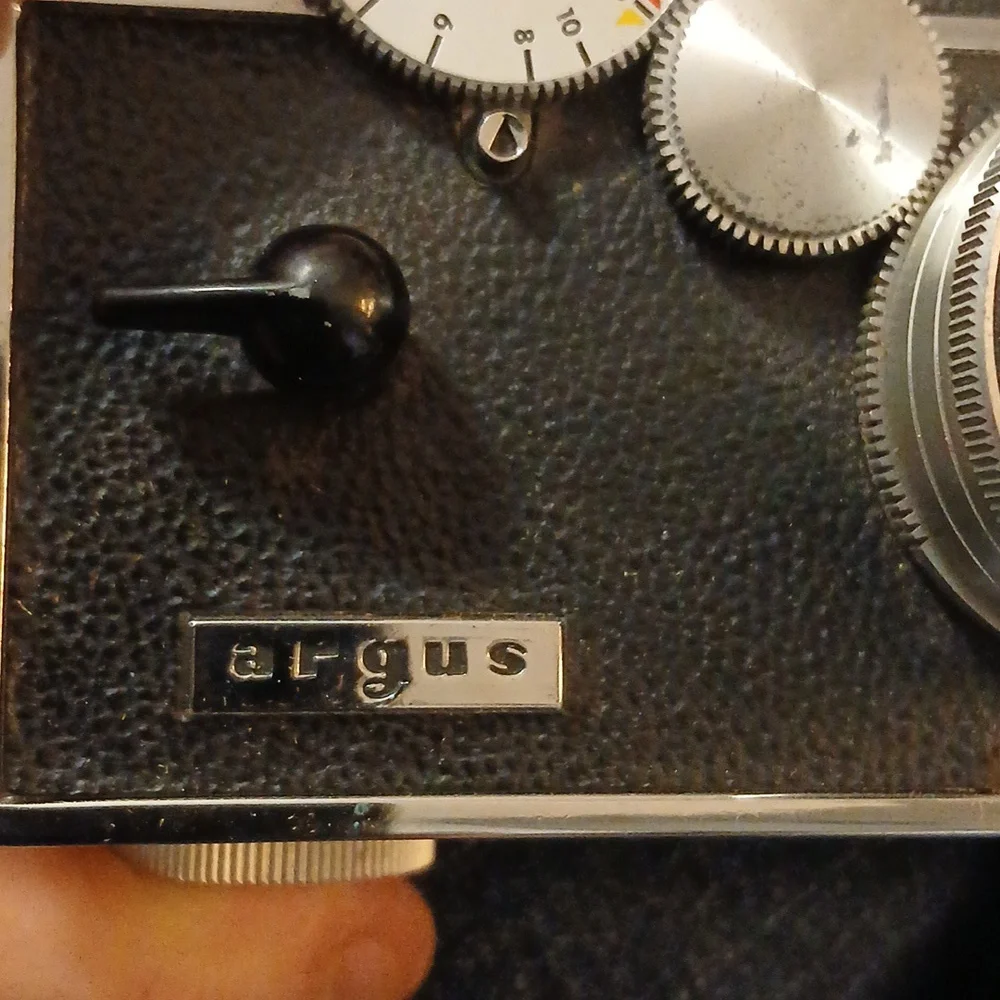 Argus Vintage Camera Black and Silver (Perfect Condition)